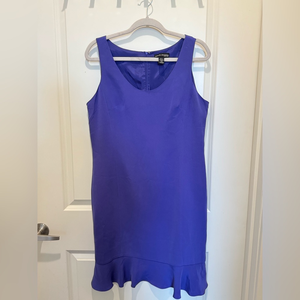 Valerie Dresses Pure Silk Purple Dress